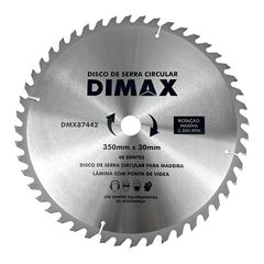 Disco Serra 48 Dentes 350mm Vídea DIMAX / REF. DMX87442