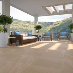 Porcelanato Basaltina Beige Externo 60x60 Tipo A BIANCOGRES / REF. BP1428B1