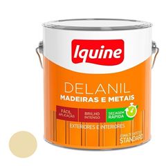 Tinta Esmalte Brilhante Delanil Madeiras e Metais 3L Marfim IQUINE / REF. 195202082