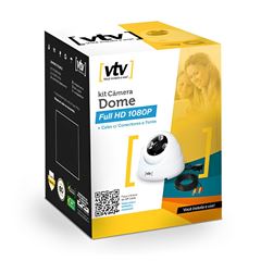 Kit Câmera Dome Full HD 1080p VTV / REF. VTV-021