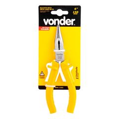 Alicate Bico Meia Cana Reto 6 Polegadas Isolação 1000V VONDER / REF. 36.62.061.505
