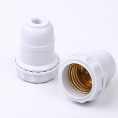 Soquete Termoplástico Pendente E27 para Abajur Branco DILUX / REF. DI89019