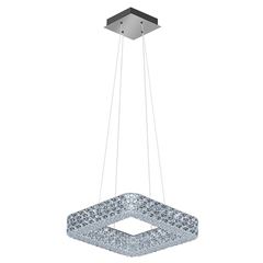 Pendente Acrílico LED 12w Bivolt Queen Quadrado 6500k DILUX / REF. DI90671