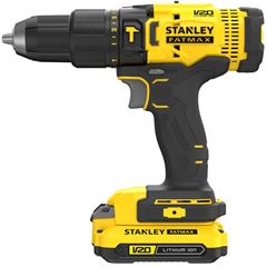 Parafusadeira E Furadeira De Impacto 1/2 Polegada 20V Max Íon de Lítio 1 Bateria 1,5Ah Carregador Bivolt E Maleta STANLEY / REF. SCD711C1K-BR