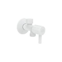 Registro com Derivação para Ducha Higiênica 1/4 de Volta 1/2x1/2 Branco BLUKIT / REF. 200217-212