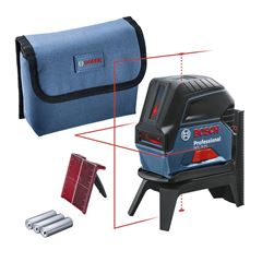 Nível Laser Vermelho GCL 2-15 15m com Bolsa e Suporte BOSCH / REF. 0601066E00-000