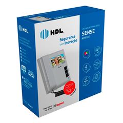 Porteiro Eletrônico Vídeo Câmera Sense Alumínio HDL / REF. 90.02.01.430