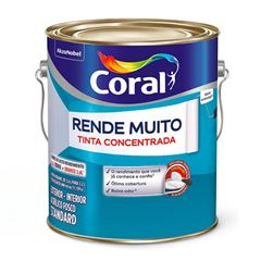 Tinta Acrílica Fosca 3,2L Rende Muito Amarelo Frevo CORAL / REF. 5763555