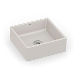 Cuba de Apoio Quadrada 35cm Basic Q5 Bege CELITE / REF. 1730490657308