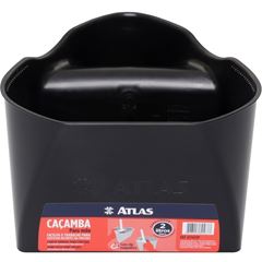 Caçamba de Plástico para Mão 2L Preto ATLAS / REF. AT1420P