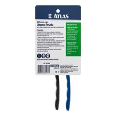 Kit de Escovamento Limpeza Pesada com 2 Peças ATLAS / REF. AT1860