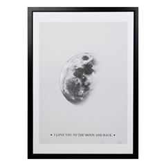 Quadro Decorativo de Madeira e Metal 50x70cm HOME DECOR / REF. HD-53980