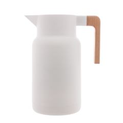 Garrafa Térmica de Plástico Organic 1L Branco LYOR / REF. 1939