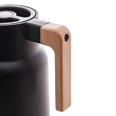 Garrafa Térmica de Plástico Organic 1L Preta LYOR / REF. 1940