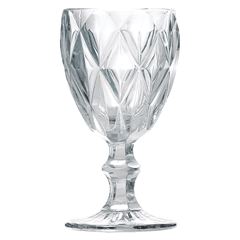 Taça de Água de Vidro Diamond 340ml LYOR / REF. 1985