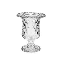Vaso de Vidro Diamond 14,5x11,5cm LYOR / REF. 4371