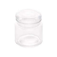 Pote de Vidro com Tampa 140ml Transparente LYOR / REF. 7517