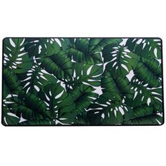 Lugar Americano de Plástico Garden 43,5 x 28,5cm Verde e Branco LYOR / REF. 7691