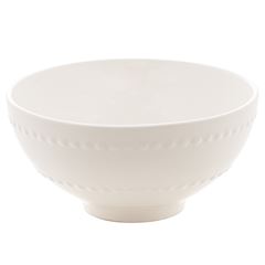 Bowl de Porcelana New Bone Pearl 11,5 x 7cm Branco LYOR / REF. 8578