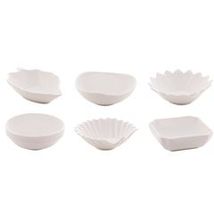 Petisqueira de Porcelana de Formatos e Tamanhos Sortidos LYOR / REF. 8608