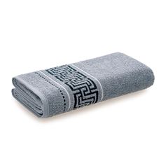 Toalha de Banho Algodão Torin Cinza Urbano KARSTEN / REF. 3837018