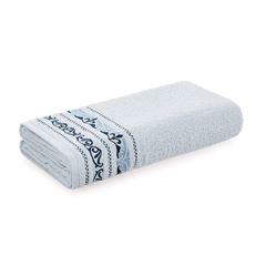 Toalha de Rosto Algodão Lisboa Azul Opalina KARSTEN / REF. 3836828