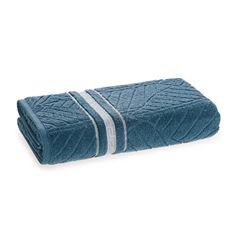 Toalha de Banho Algodão Malta Azul Báltico KARSTEN / REF. 3839542