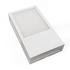 Arandela LED Cube 12W Bivolt 6500k Branco Fosco AVANT / REF. 341271378
