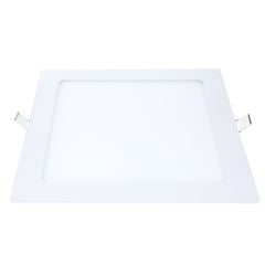 Painel LED Quadrado 18W de Embutir Bivolt 3000k Branco AVANT / REF. 858100576