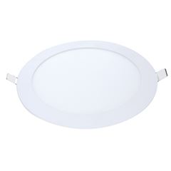 Painel LED Redondo 18W de Embutir Bivolt 3000k Branco AVANT / REF. 841100578