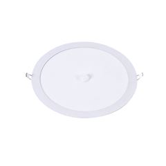 Painel LED em Alumínio com Sensor Redondo 18W de Embutir Bivolt 6500k Branco AVANT / REF. 918011376