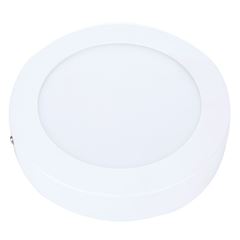 Painel LED em Alumínio Redondo 12W de Sobrepor Bivolt 6500K Branco AVANT / REF. 767451372