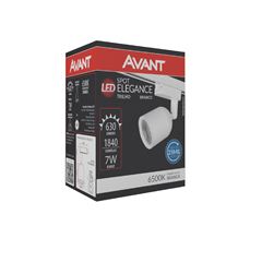 Spot LED para Trilho 7W Bivolt 6500k Branco AVANT / REF. 251061379