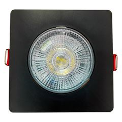 Spot LED Supimpa 5W Quadrado Bivolt 6500K Preto Fosco AVANT / REF. 865050572