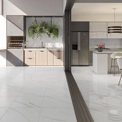 Porcelanato Esmaltado Piguês Cinza Acetinado 58x58 Tipo A TECNOGRES / REF. PTG58590R
