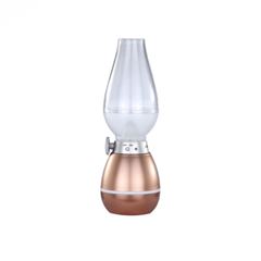 Luminária de Mesa Led Lampião 3000K 1,5W Bivolt 20,4x7,2cm Rosé AVANT / REF. 254151378