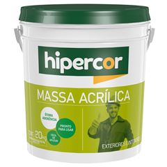 Massa Acrílica 20kg Branco HIPERCOR / REF. 604300072