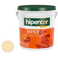 Tinta Acrílica Fosca 3,6L Hiper D+ Marfim HIPERCOR / REF. 624302066