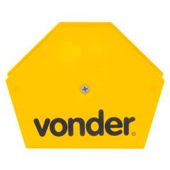 Esquadro Magnético Hexagonal 30kgf para Soldador Amarelo VONDER / REF. 3599030100