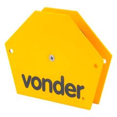 Esquadro Magnético Hexagonal 30kgf para Soldador Amarelo VONDER / REF. 3599030100