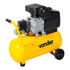 Motocompressor de Ar 8,0pcm com Reservatório de 21,6L 2CV 220V Amarela VONDER / REF. 6828216220
