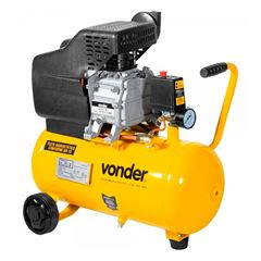 Motocompressor de Ar 8,0pcm com Reservatório de 21,6L 2CV 220V Amarela VONDER / REF. 6828216220