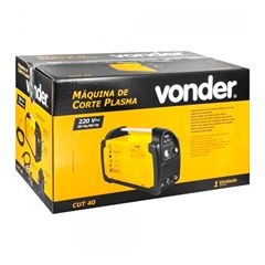 Máquina de Corte Plasma CUT40 40A Monofásica 220V Amarela VONDER / REF. 6878040000