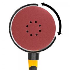 Lixadeira de Parede com LED 600W 220V Amarela VONDER / REF. 6001600220