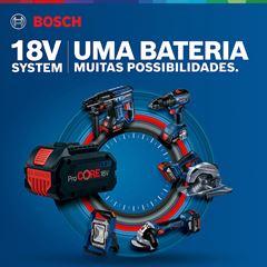 Chave de Impacto 1/2 Polegada Com 2 Baterias e Maleta 18V-400 Bivolt BOSCH / REF. 06019K00E0-000