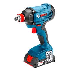 Chave de Impacto + Parafusadeira 18V Bivolt com 2 Baterias e Maleta BOSCH / REF. 06019G52E2-000