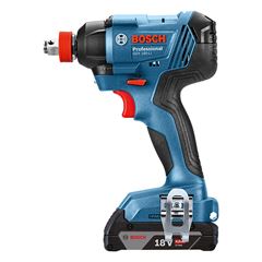 Chave de Impacto + Parafusadeira 18V Bivolt com 2 Baterias e Maleta BOSCH / REF. 06019G52E2-000