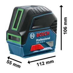 Nível Laser Verde GCL 2-15 G 15m BOSCH / REF. 0601066J00-000