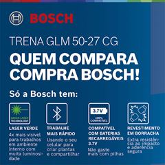 Medidor a Laser GLM 50-27CG 50m BOSCH / REF. 0601072U00-000