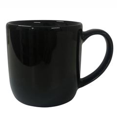 Caneca de Porcelana Urban 360ml Preto GERMER / REF. 5.0192004.20.50